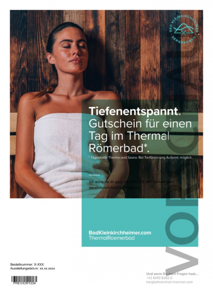 Thermal Römerbad - Tageskarte Therme & Sauna